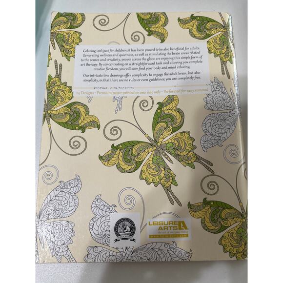 2 color Art, & 2 color & Create adult coloring books. A 4 pk.  Relaxing and fun. - Picture 5 of 10